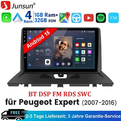 Carplay Autoradio Für Peugeot Expert/Citroen Jumpy/Fiat Scudo/Toyota Proace Navi
