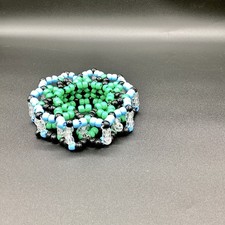 Customizable Carousel Kandi Cuff Bracelet:D          PHOTOS ARE EXAMPLES