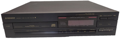 Pioneer PD-X66 Compact Disc CD Audio Player schwarz getestet & ohne Strom