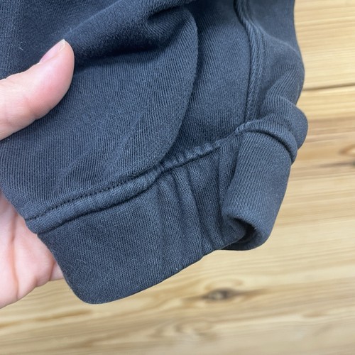 Lululemon Jogger Pants Womens 4 Black Thick Cotton Drawstring Pockets B114 - Picture 8 of 14