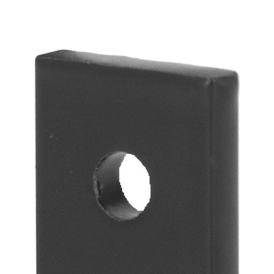 10PCS Flat Tie Plate Aluminium Alloy 2 Holes Rostsicherer Korrosionsschutz AK
