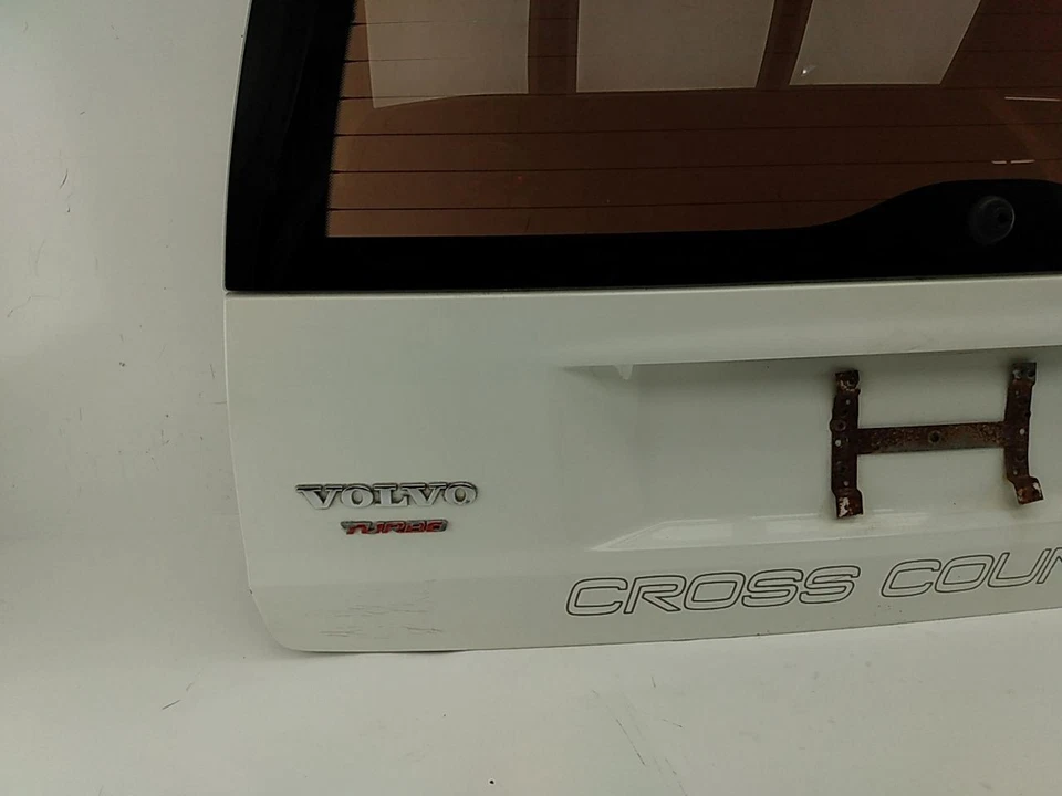 Volvo V70 XC70 Rear Tailgate Liftgate Hatch With Glass Polar White Fits 01-07 Foto 3 de 4