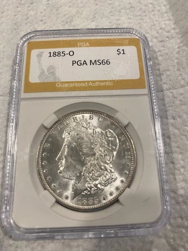 1885-O Morgan Silver Dollar Ms66