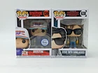 Funko Pop Stranger Things Steve #638 Sunglasses Dustin #1249 SE  Set of 2 FLAW