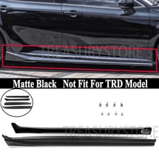 Fit For Toyota Camry LE XSE 2018-2025 Yofer Matte Black Side Skirt Extension Kit