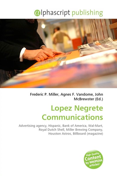 Frederic P. Miller (U. A.) | Lopez Negrete Communications | Taschenbuch (2026)-image