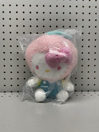 Sanrio Hello Kitty Apfelrosa flauschig 9 Zoll Plüschtier SELTEN Stofftier (NEU) (VERSIEGELT) - Bild 7 von 7