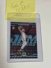 Zaccharie Risacher RC 2024-25 Panini Mosaic Jam Masters Blue Fluorescent RC /30