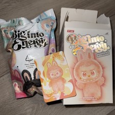 100 AUTHENTIC POP MART Vinyl Plush Pendant BIG INTO ENERGY Happiness Sealed