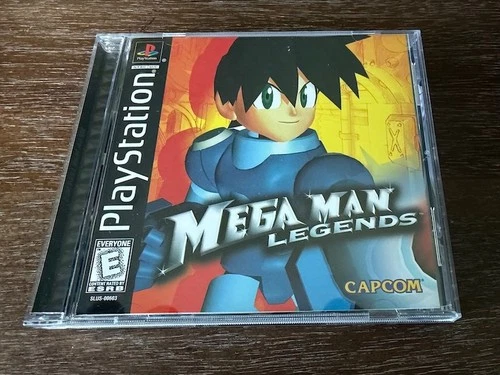 Mega Man Legends PS1 Sony PlayStation CIB Black Label Reg Card Tested Authentic