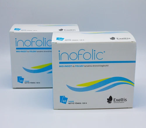 Inofolic Inositol Myo-Inositol Powder with Folic Acid 120 Sachets