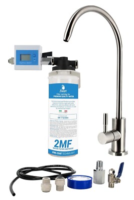 Wasserfiltersystem aus Untertisch FILTER 2MF mit Literzähler