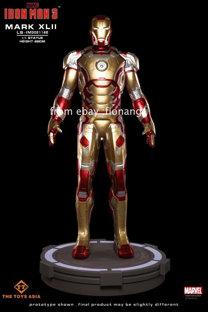 レア アイアンマン MK42 1/1Arm Armor 実物大レプリカ 右手用 Amazon.co.jp: Gmasking 2017 アイアンマン MK42着用可能 アーク