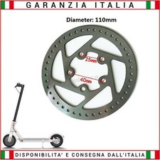 Disco freno 110mm  per monopattino elettrico Xiaomi Mijia M365 / 1S / ESSENTIAL