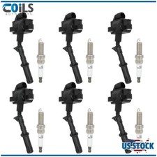 Ignition Coils and Spark Plugs For Mercedes-Benz ML550 GL450 GL550 GLS550 4.7L