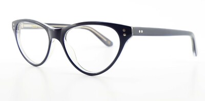 LESCA Lunetier Brille Modell Norma Jeanne M. Col.20108 Dark Blue Handmade France