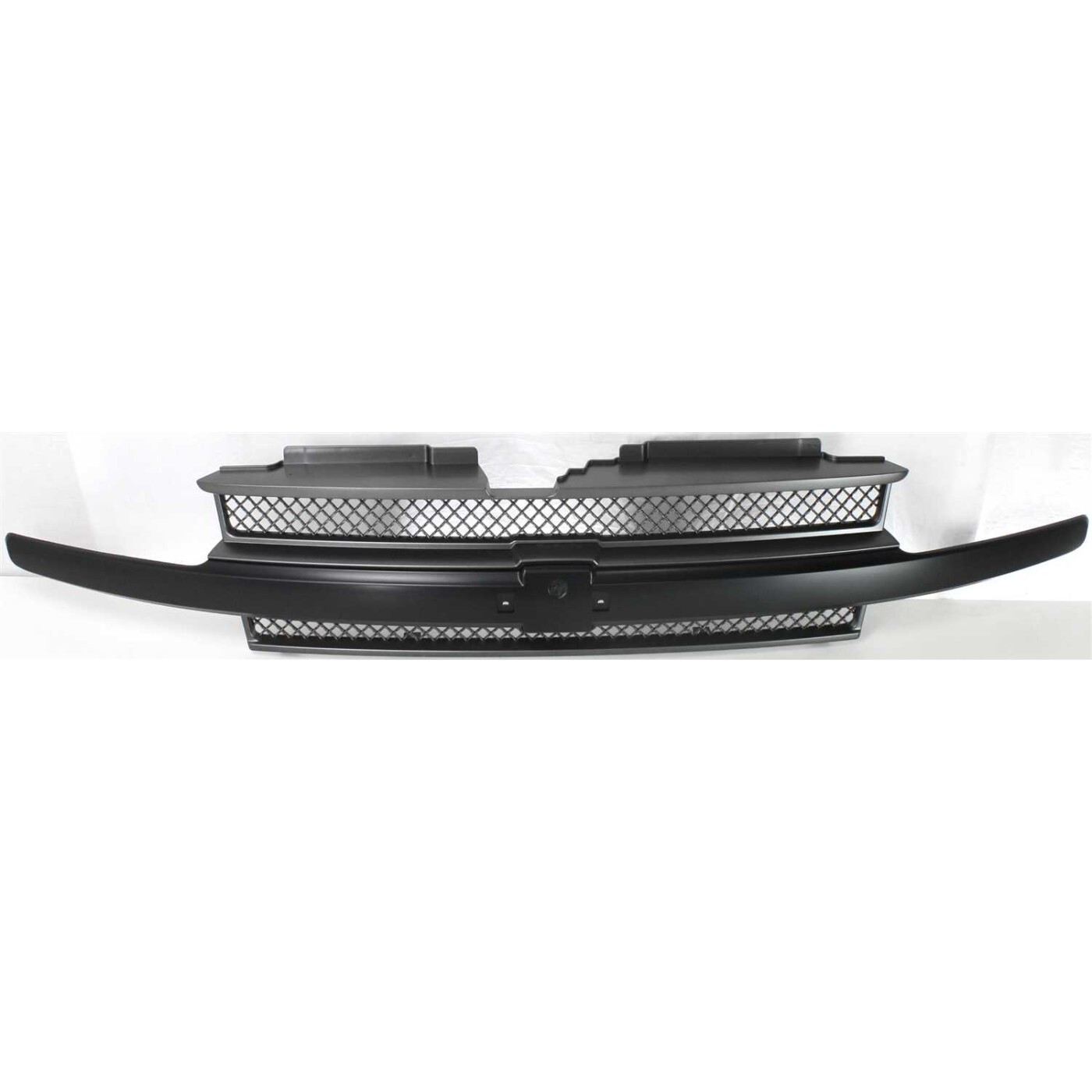 Sherman Parts Grille Assembly For 2002-2005 Chevy Trailblazer & EXT – Black Shell, 1-Year Warranty
