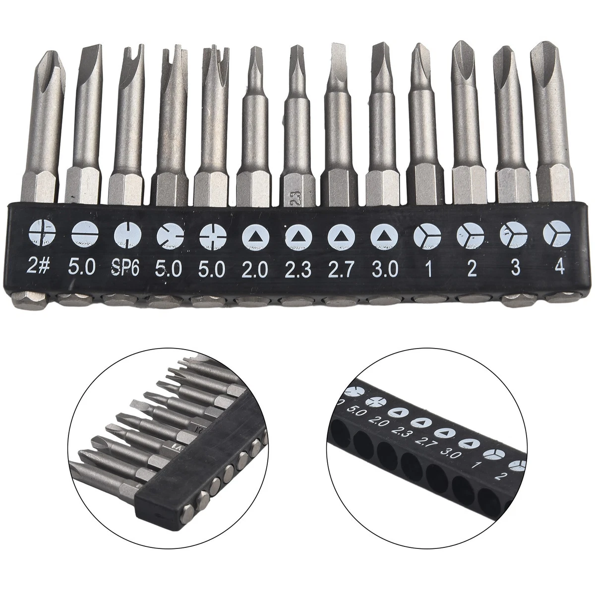 Premium Chrome vanadium Specialshaped Screwdriver Set 13pcs 50mm Length