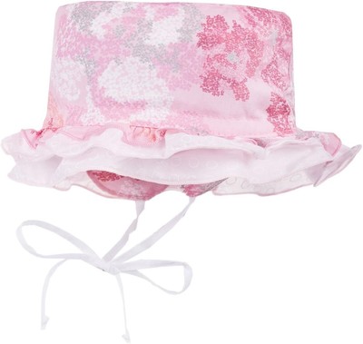 Maximo girl hat sun hat hat, pink / white, 47 cm
