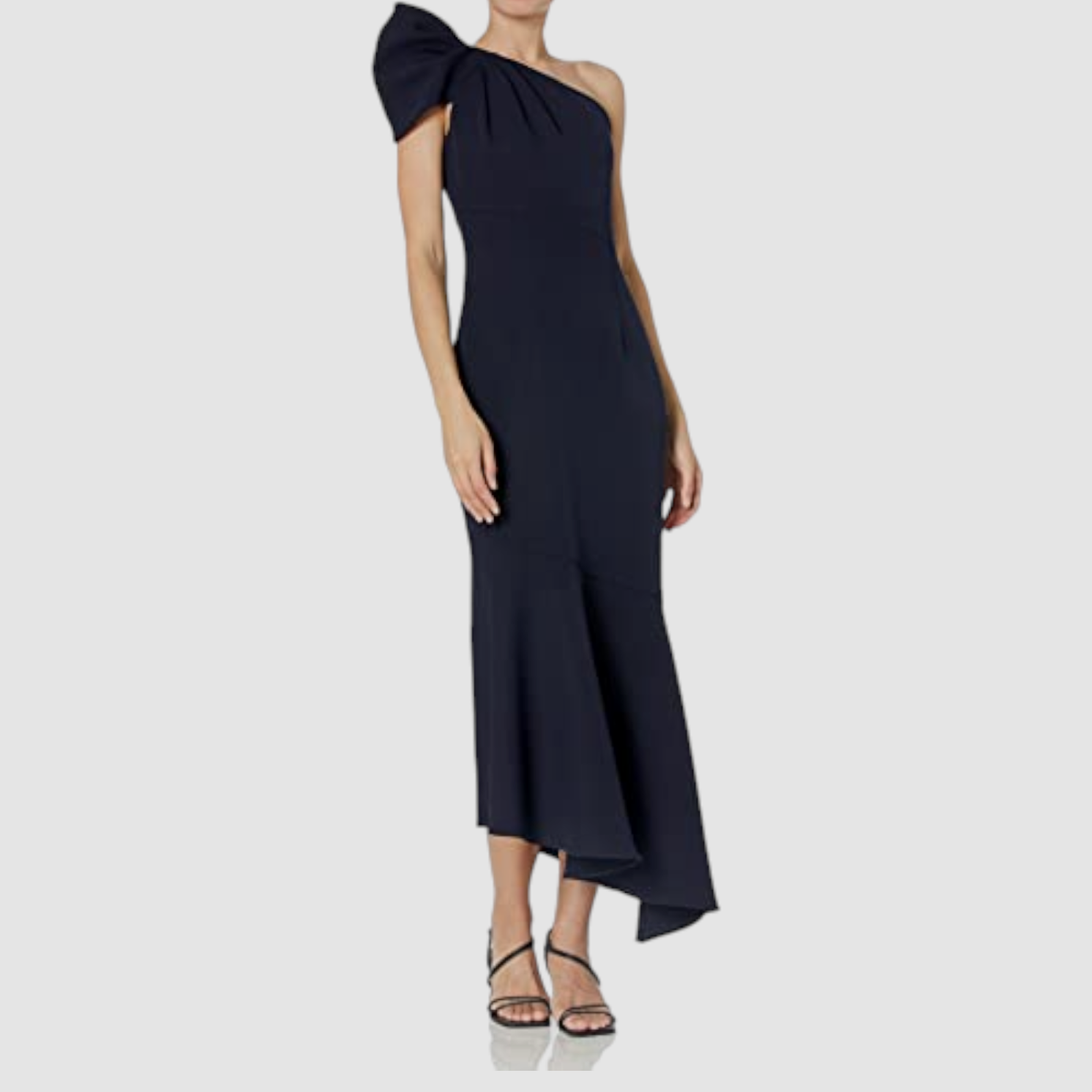 Shoshanna Women's Violet Stretch Crepe Gown Shoshanna Women's Violet Stretch Crepe Gown