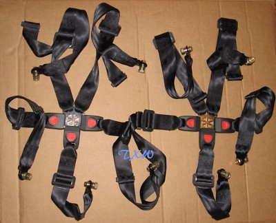 Go Kart Seat Safety Belt Harness Assembly For CARTER BRO TALON FX/GSX150 R  2R