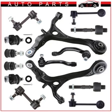14pc For 2004 2005 2006 Acura TL Front Lower Control Arms Sway Bars Tie Rod End
