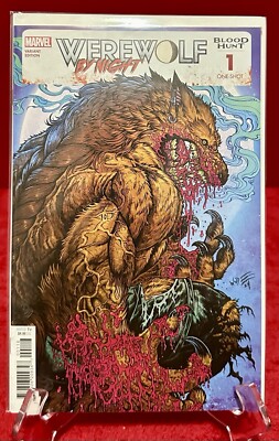 WEREWOLF BY NIGHT BLOOD HUNT #1 - 1:25 - MARIA WOLF VARIANT -MARVEL BLOOD HUNT