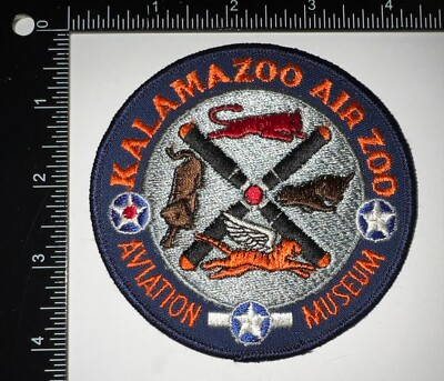 #ad Kalamazoo MI Air Zoo Aviation Museum Patch $15.00