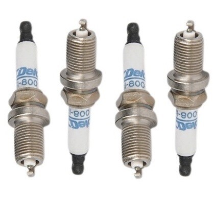 Set Of 4 Spark Plugs AcDelco For Chevrolet Nova 1988 Tracker 2001-2003 L4
