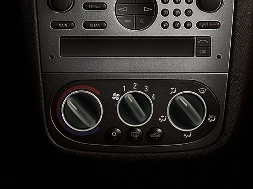 For Vauxhall Tigra B TwinTop Polished aluminum rings for heating control panel - Picture 5 of 10