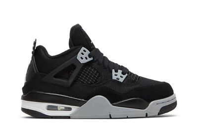 Air Jordan Air Jordan 4 Retro SE GS 'Black Canvas' DV0553-006 | eBay