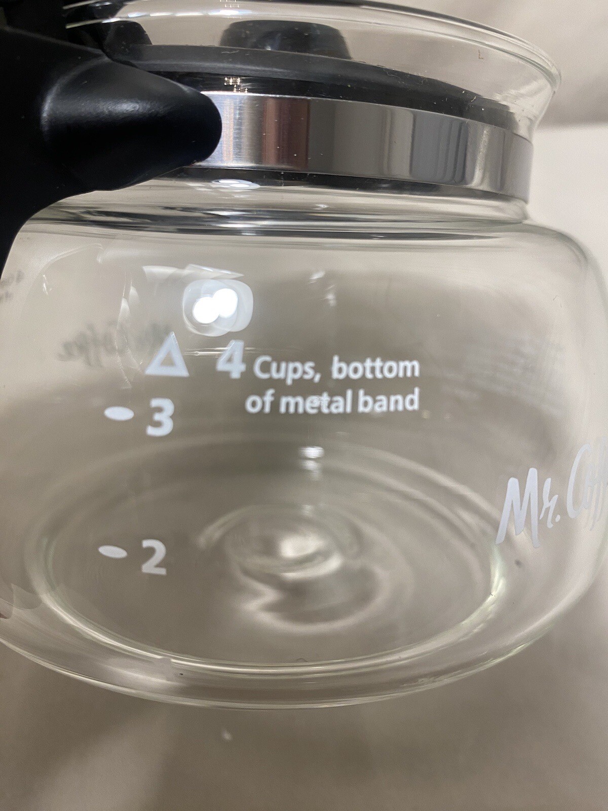 Mr Coffee 4 Cup Glass Carafe Replacement eBay