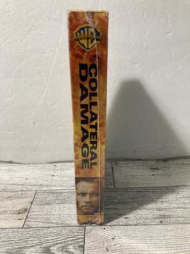 Collateral Damage VHS Brand New and Sealed Arnold Schwarzenegger 2001 - Picture 3 of 5