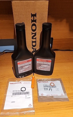GENUINE HONDA OEM Power Steering Pump Fluid & Pump O-Rings KIT RESEAL NEW SEALED
