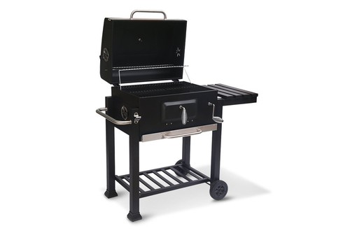 Wallaroo Square Outdoor Barbecue Grill Portable Camping Charcoal BBQ - Picture 4 of 11