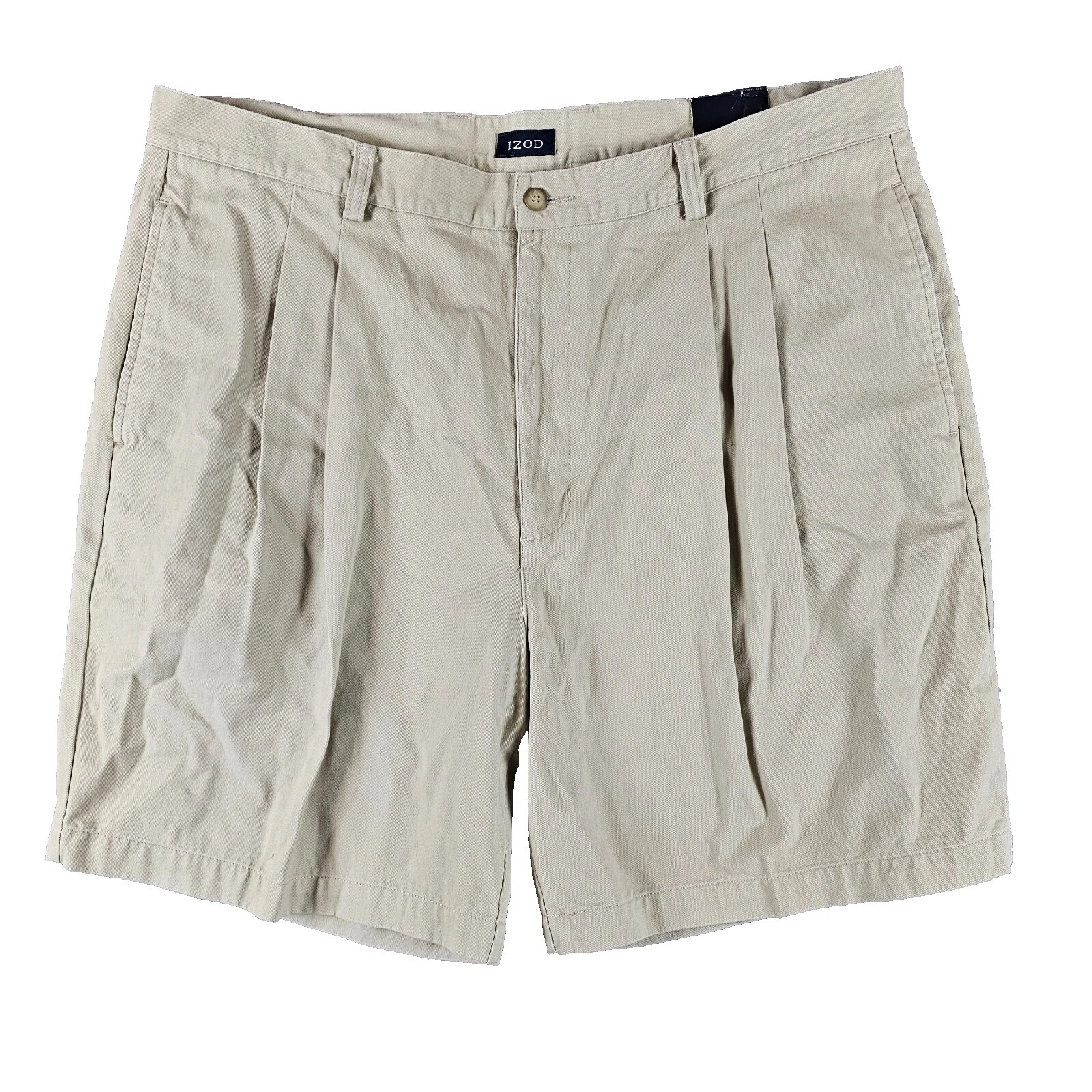 Marrón de Hombre IZOD Sólido