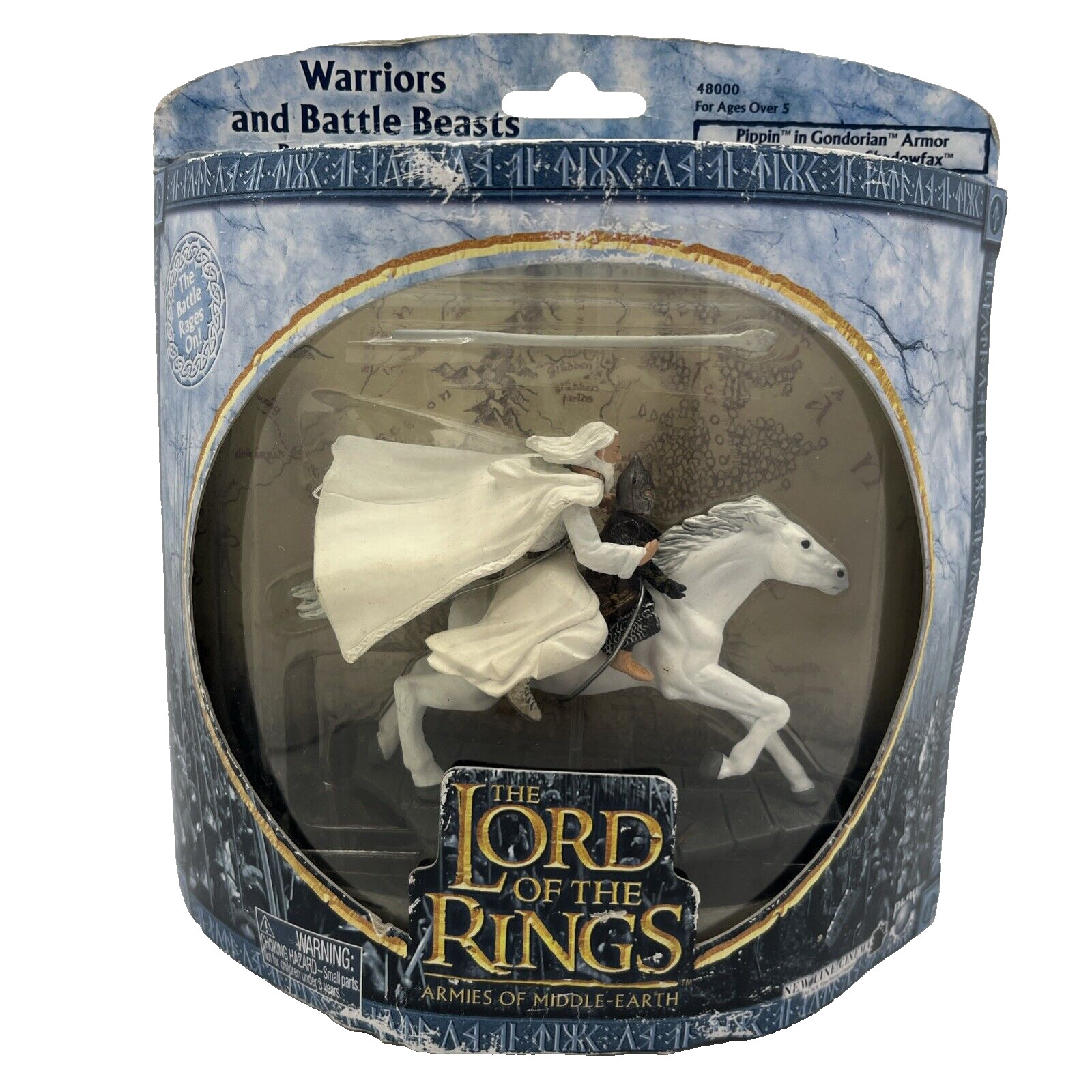 The Lord Of The Rings Armies of Middle Earth Pippin Gandalf on Shadowfax Figure