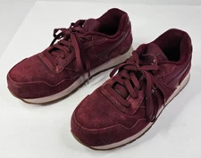 Reebok Harman Composite Toe Work Shoe, Women's 11 , Burgundy Suede