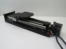 15" Positioning Slider Rail with Oriental Vexta PK564AUA 5-Phase Stepping Motor