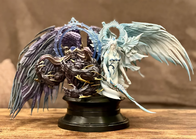 ファイナルファンタジー XIV フィギュアセット FINAL FANTASY XIV Meister Quality Hydaelyn & Zodiark Figure Statue