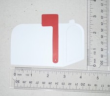 10   mailbox   cardstock paper die cut embellishments