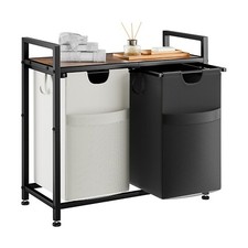 Lulive Double Laundry Hamper, Multifunctional Basket Organizer, 112L Laundry ...