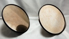 Vintage Round Black Yankee Mirrors 2 - For Jeep