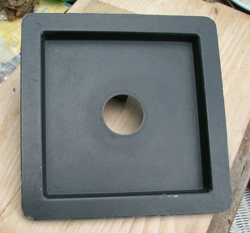 original Arca-Swiss 171mm lens board panel copal 0 34.8mm hole 12.8mm recessed