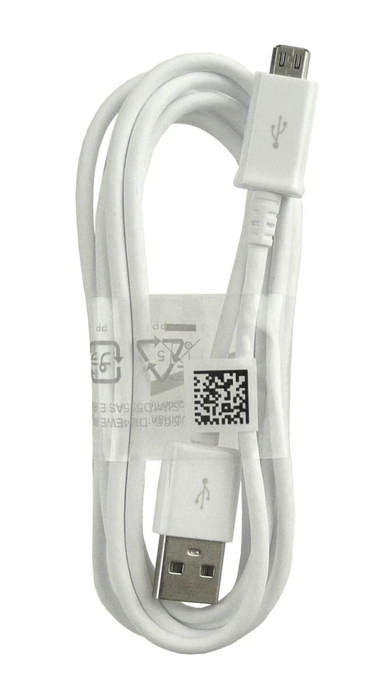 Tablet Charging Cable for Samsung SM-T700 Galaxy Tab S 8.4 White - Image 2 of 4