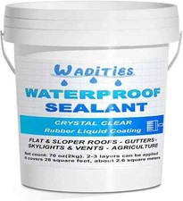 Waterproof Sealant Clear 2L 70Oz Wall Bathroom Roof WaterBased Coating Invisible