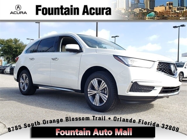 2020 Acura MDX  2020 Acura MDX  1 Platinum White Pearl SUV V-6 cyl 9 Speed Automatic