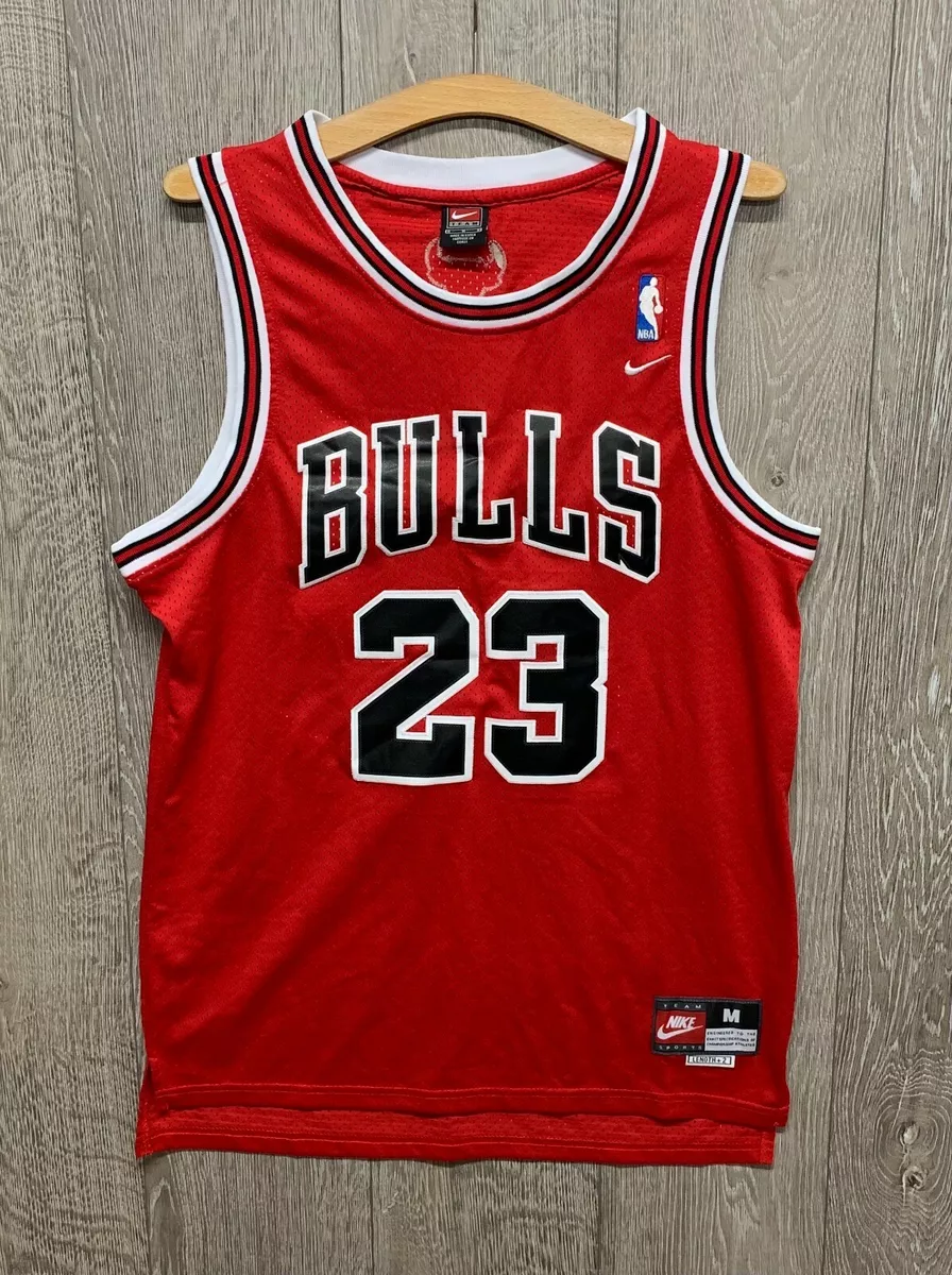 NBA Basketball Nike Michael Jordan Chicago Bulls Rookie Jersey SZ 52 6124