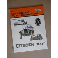 Citroën B14, B15, Les Archives du Collectionneur RTA