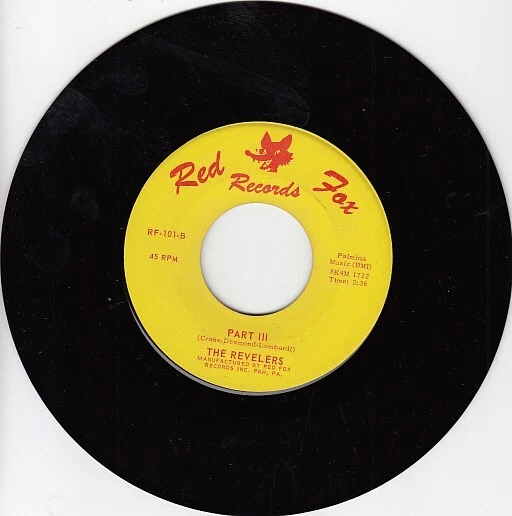 Terry Lee & Revelers – Hey Baby, Hey Sugar / Part III 7" 45 Foto 3 de 4